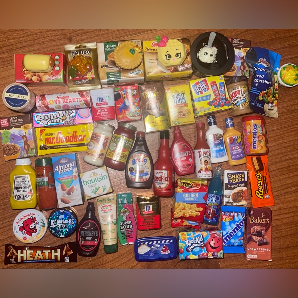 Mini Food Toys
